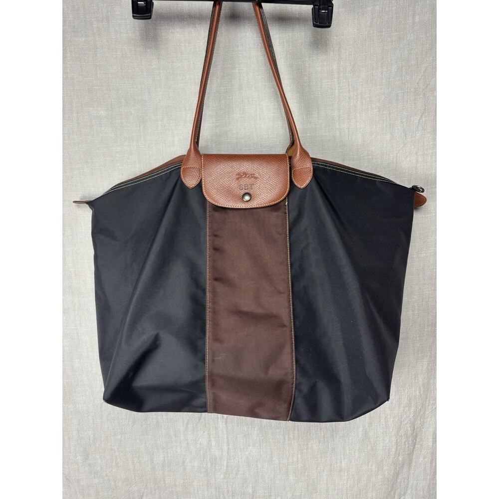 LONGCHAMP Le Pliage Original Large Tote Nylon Travel Shoulder Bag - Picture 12 of 12